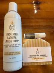 Unscented Oatmeal Milk & Honey Bundle